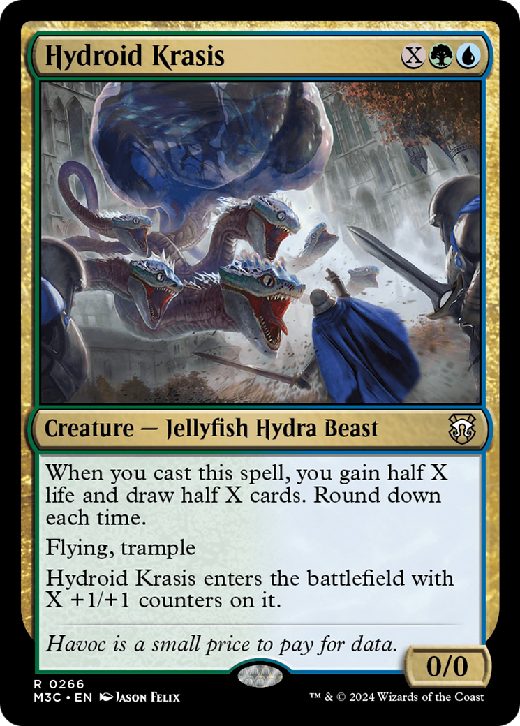 Hydroid Krasis (Ripple Foil) [Modern Horizons 3 Commander] | Gear Gaming Fayetteville