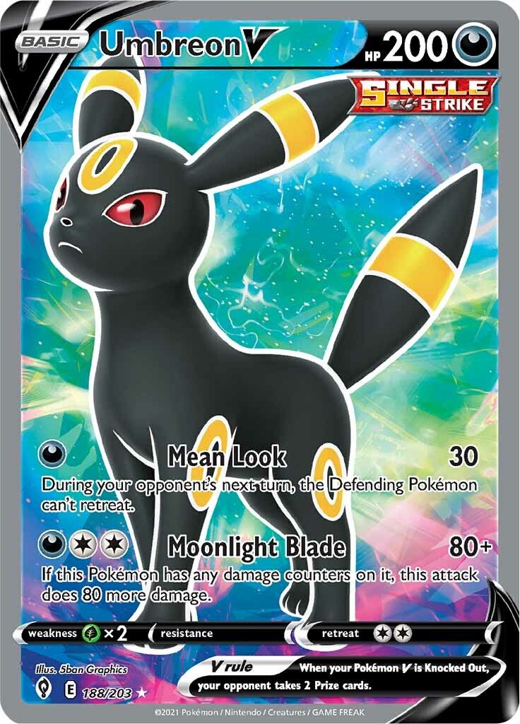 Umbreon V (188/203) [Sword & Shield: Evolving Skies] | Gear Gaming Fayetteville