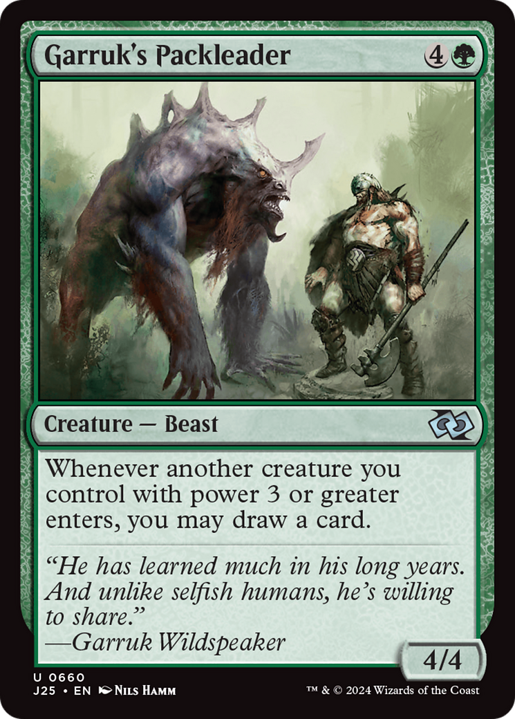 Garruk's Packleader [Foundations Jumpstart] | Gear Gaming Fayetteville