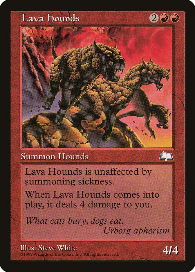 Lava Hounds [Weatherlight] | Gear Gaming Fayetteville