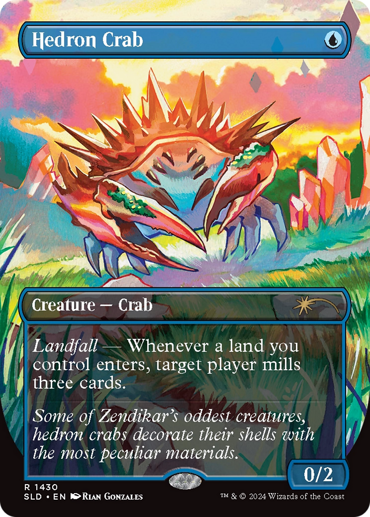 Hedron Crab (Rainbow Foil) [Secret Lair Drop Series] | Gear Gaming Fayetteville