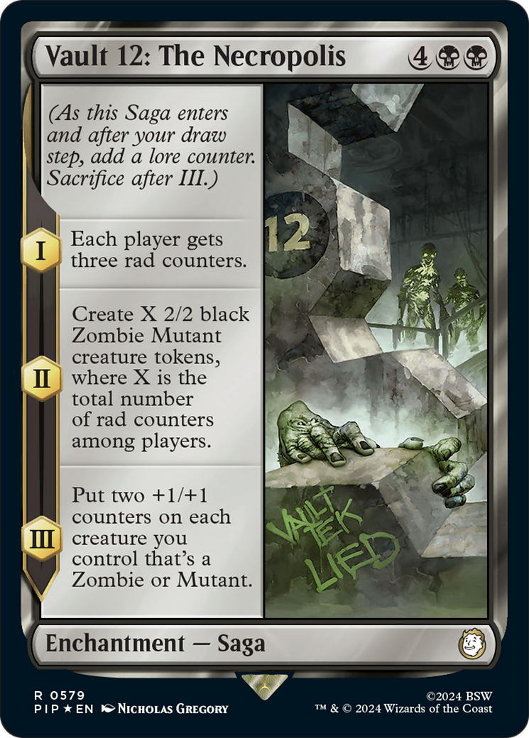 Vault 12: The Necropolis (Surge Foil) [Fallout] | Gear Gaming Fayetteville