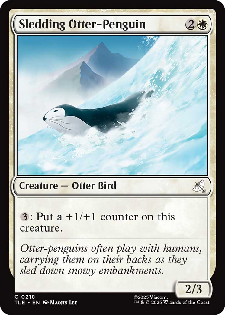 Sledding Otter-Penguin [Avatar: The Last Airbender: Eternal-Legal] | Gear Gaming Fayetteville