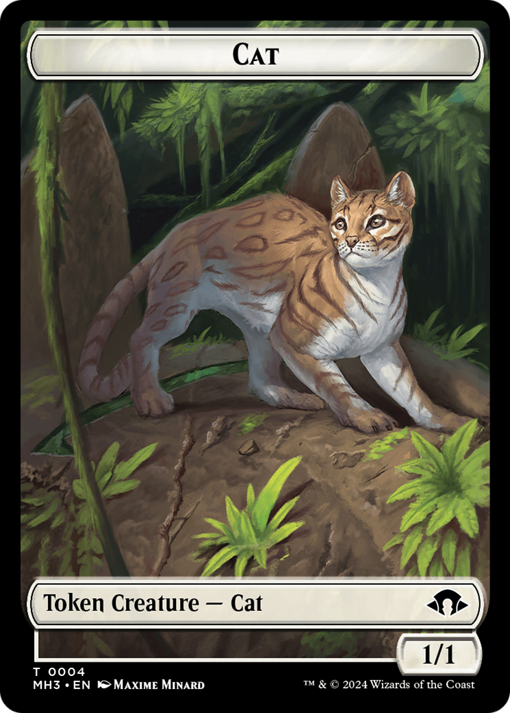 Cat Token [Modern Horizons 3 Tokens] | Gear Gaming Fayetteville