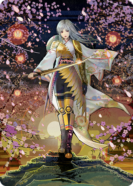 The Wandering Emperor 2 Art Card [Kamigawa: Neon Dynasty Art Series] | Gear Gaming Fayetteville