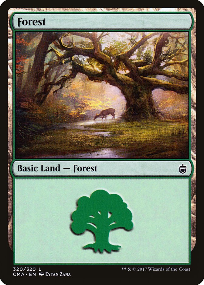 Forest (320) [Commander Anthology] | Gear Gaming Fayetteville