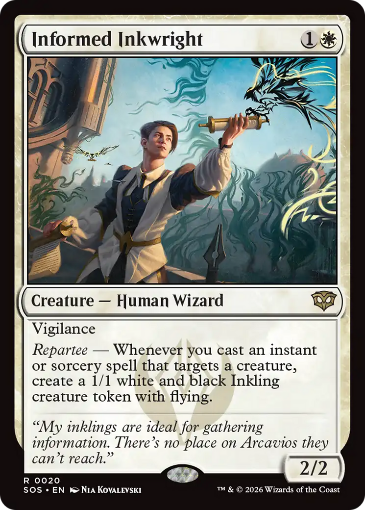 Informed Inkwright [Secrets of Strixhaven] | Gear Gaming Fayetteville
