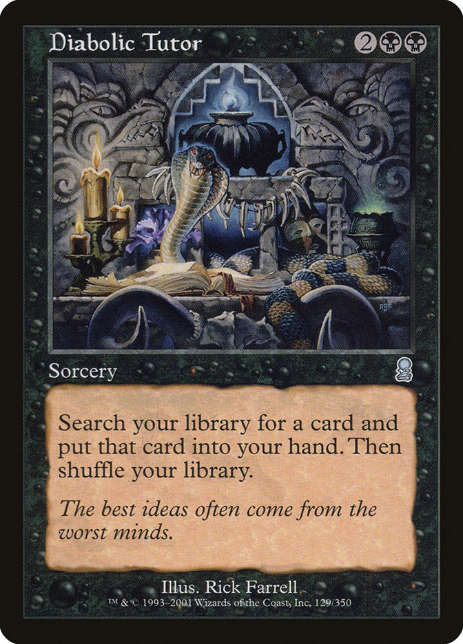 Diabolic Tutor [Odyssey] | Gear Gaming Fayetteville