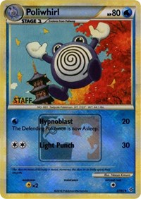 Poliwhirl (37/95) (State Championship Promo Staff) [HeartGold & SoulSilver: Unleashed] | Gear Gaming Fayetteville