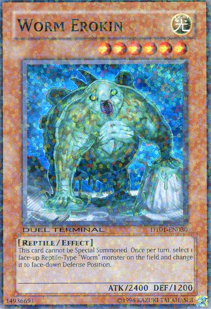 Worm Erokin [DT01-EN030] Super Rare | Gear Gaming Fayetteville