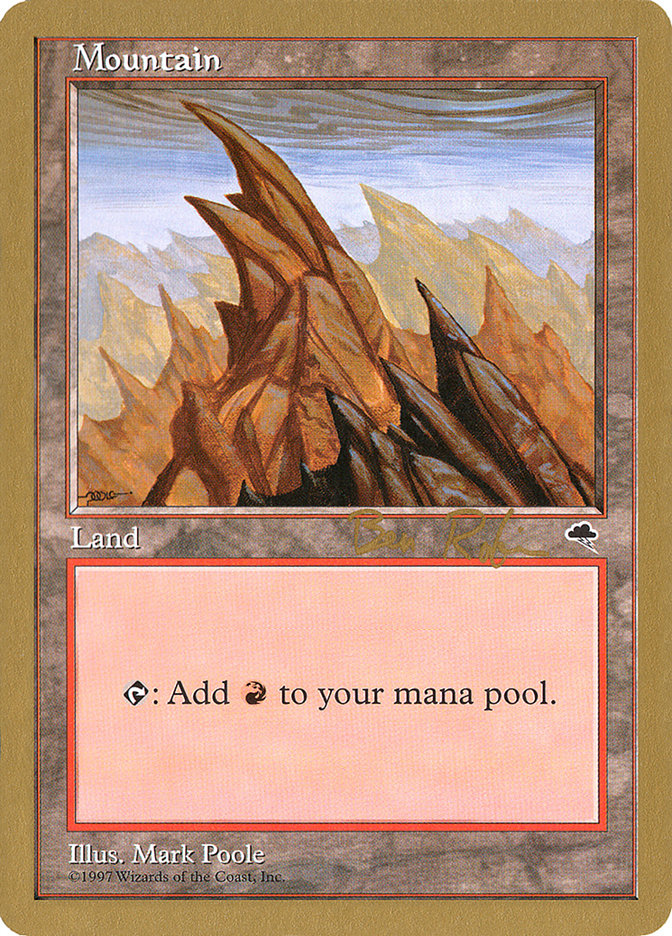Mountain (br346) (Ben Rubin) [World Championship Decks 1998] | Gear Gaming Fayetteville