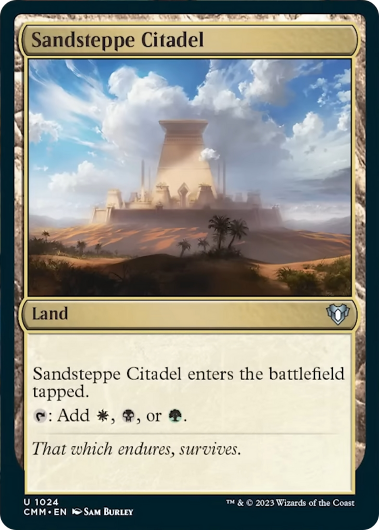 Sandsteppe Citadel [Commander Masters] | Gear Gaming Fayetteville