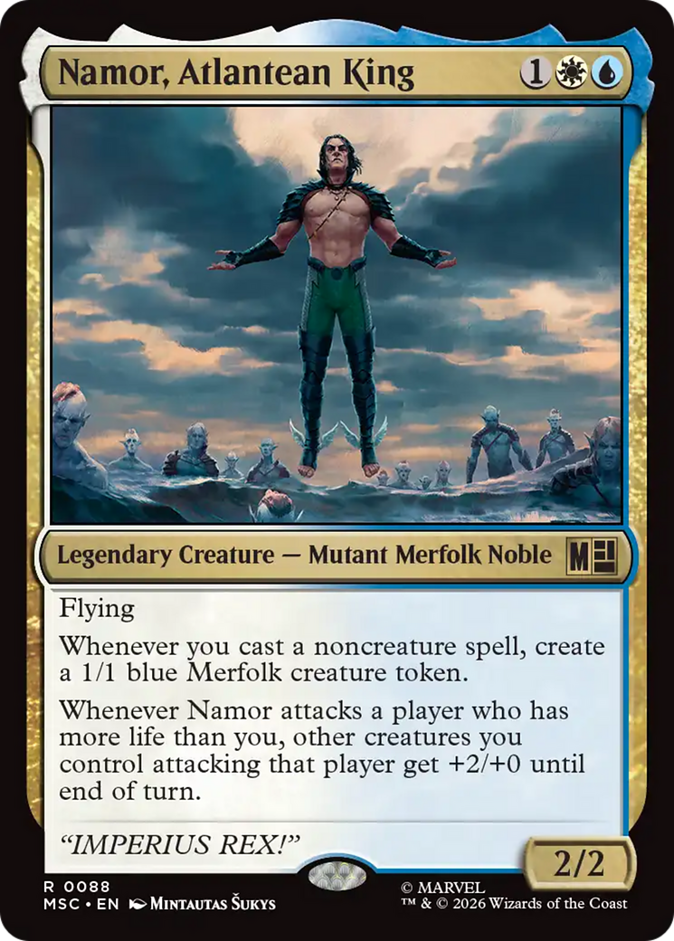 Namor, Atlantean King [Marvel Super Heroes Commander] | Gear Gaming Fayetteville