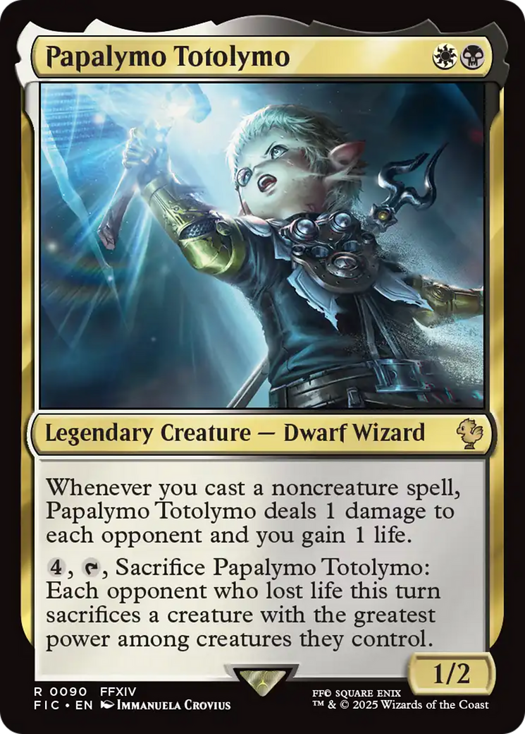 Papalymo Totolymo [FINAL FANTASY Commander] | Gear Gaming Fayetteville