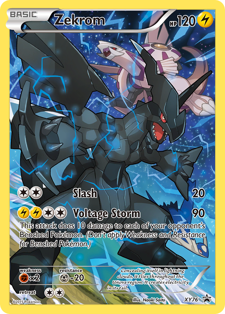 Zekrom (XY76) [XY: Black Star Promos] | Gear Gaming Fayetteville