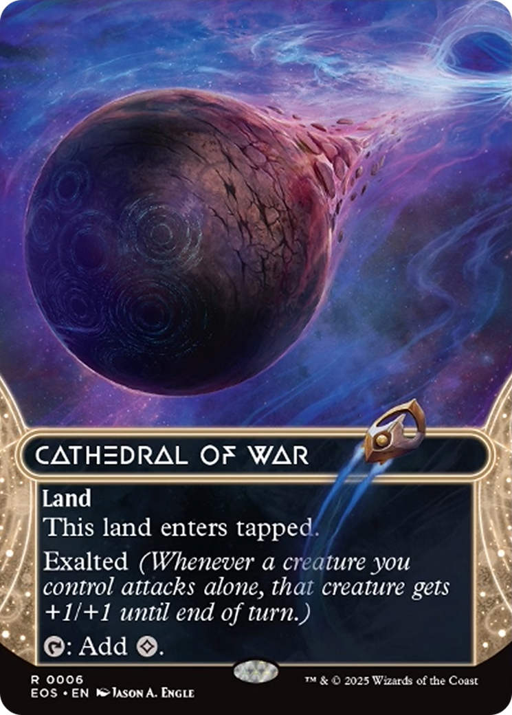 Cathedral of War (0006) (Borderless) [Edge of Eternities: Stellar Sights] | Gear Gaming Fayetteville
