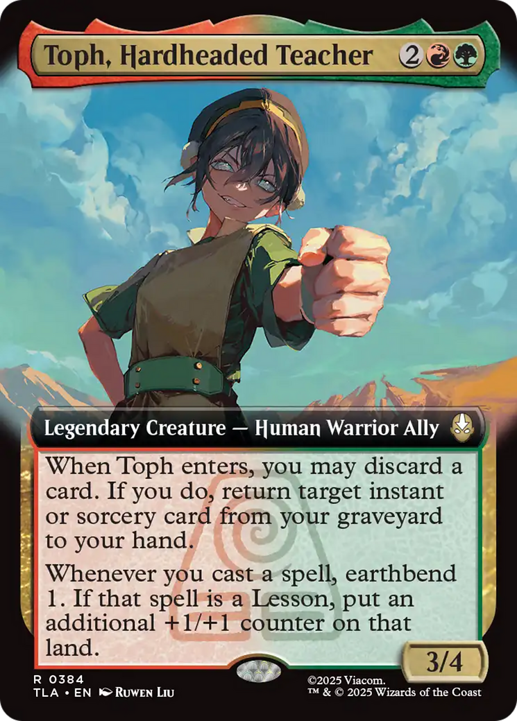 Toph, Hardheaded Teacher (Extended Art) [Avatar: The Last Airbender] | Gear Gaming Fayetteville