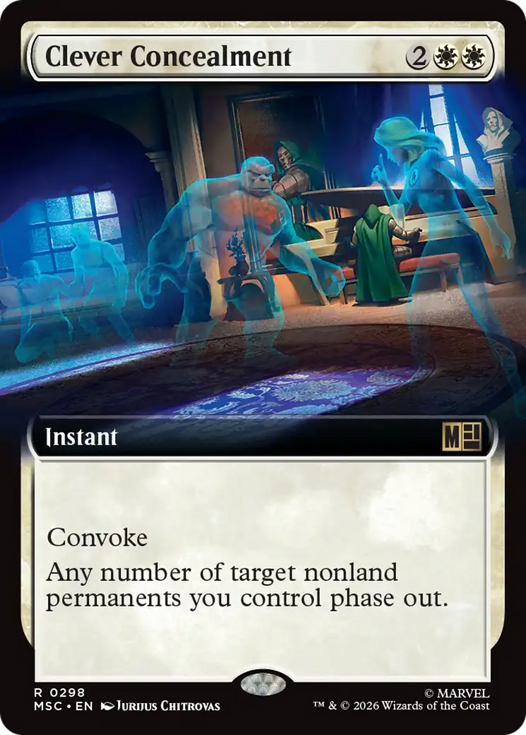 Clever Concealment (Extended Art) [Marvel Super Heroes Commander] | Gear Gaming Fayetteville