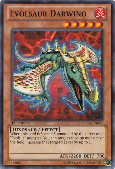 Evolsaur Darwino [GAOV-EN027] Common | Gear Gaming Fayetteville