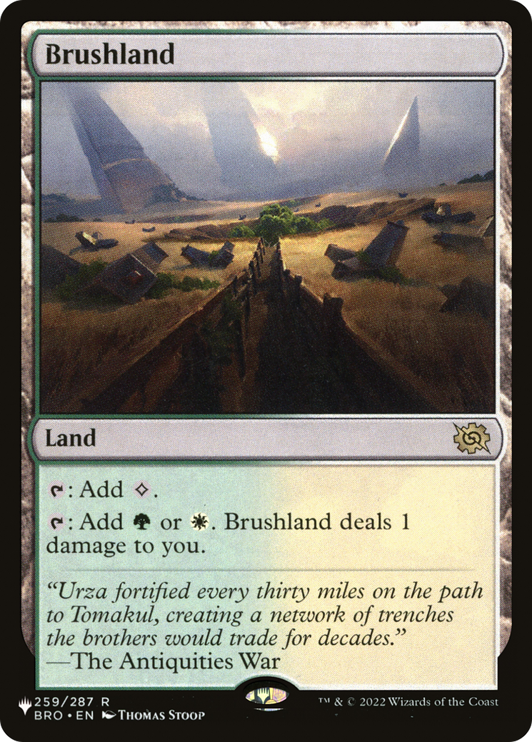 Brushland [The List] | Gear Gaming Fayetteville