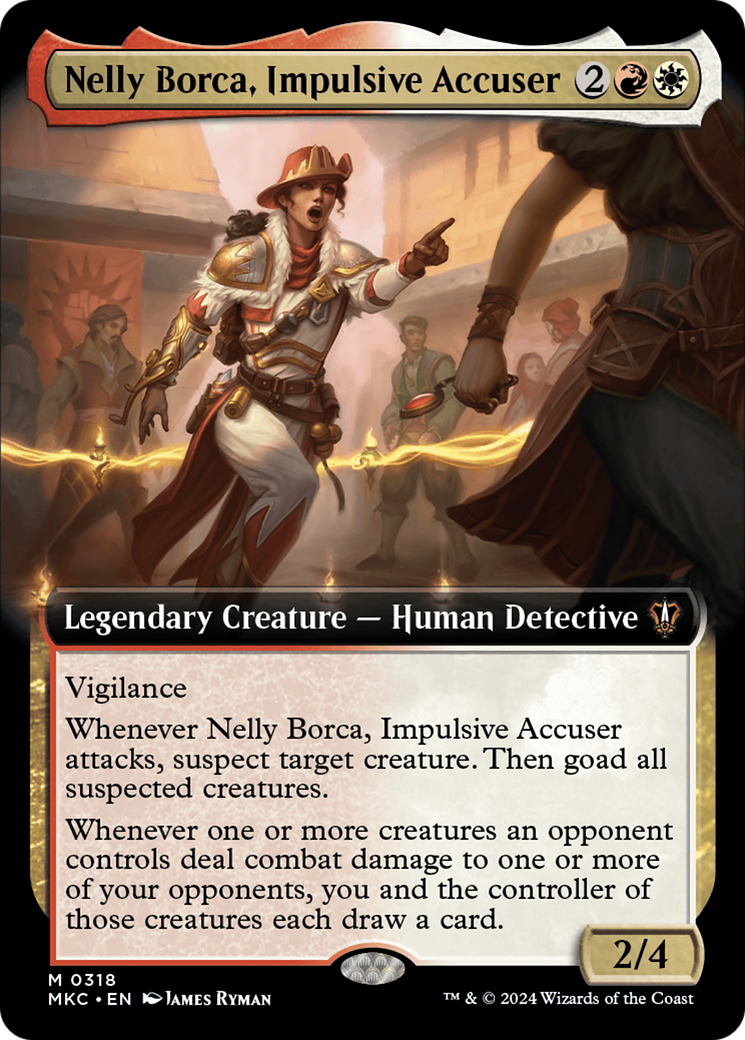Nelly Borca, Impulsive Accuser (Extended Art) [Murders at Karlov Manor Commander] | Gear Gaming Fayetteville