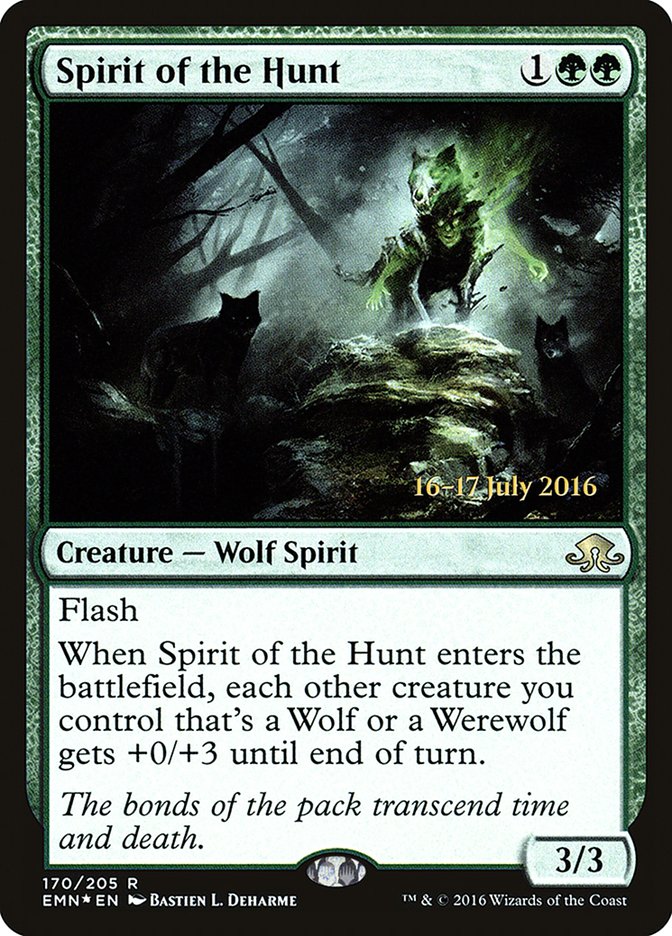 Spirit of the Hunt [Eldritch Moon Prerelease Promos] | Gear Gaming Fayetteville
