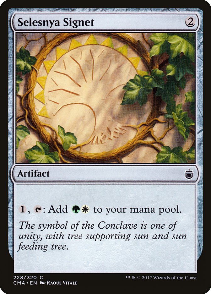 Selesnya Signet [Commander Anthology] | Gear Gaming Fayetteville