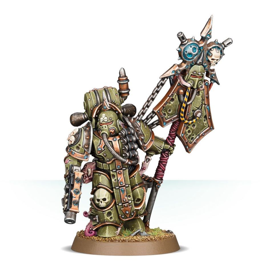 Warhammer 40k: Death Guard: Plague Marine Icon Bearer | Gear Gaming Fayetteville