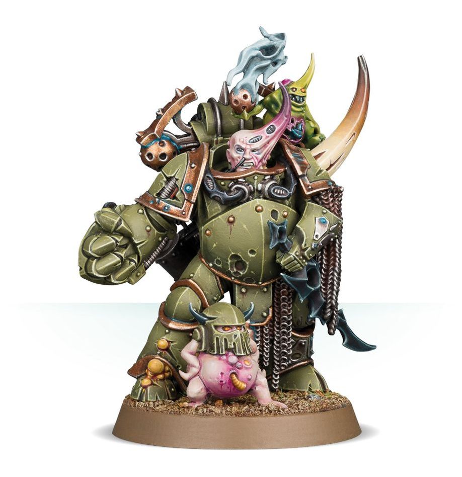 Warhammer 40k: Death Guard: Plague Marine Champion | Gear Gaming Fayetteville