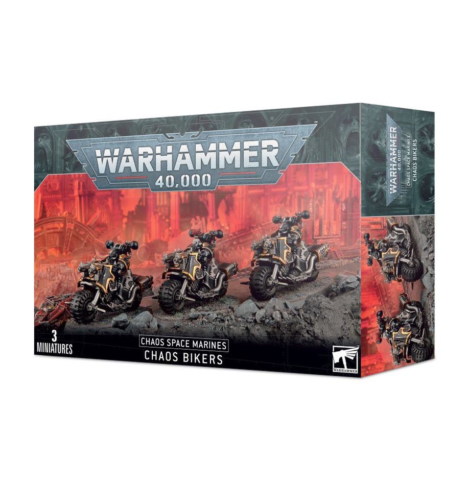 Chaos Space Marines: Chaos Bikers | Gear Gaming Fayetteville