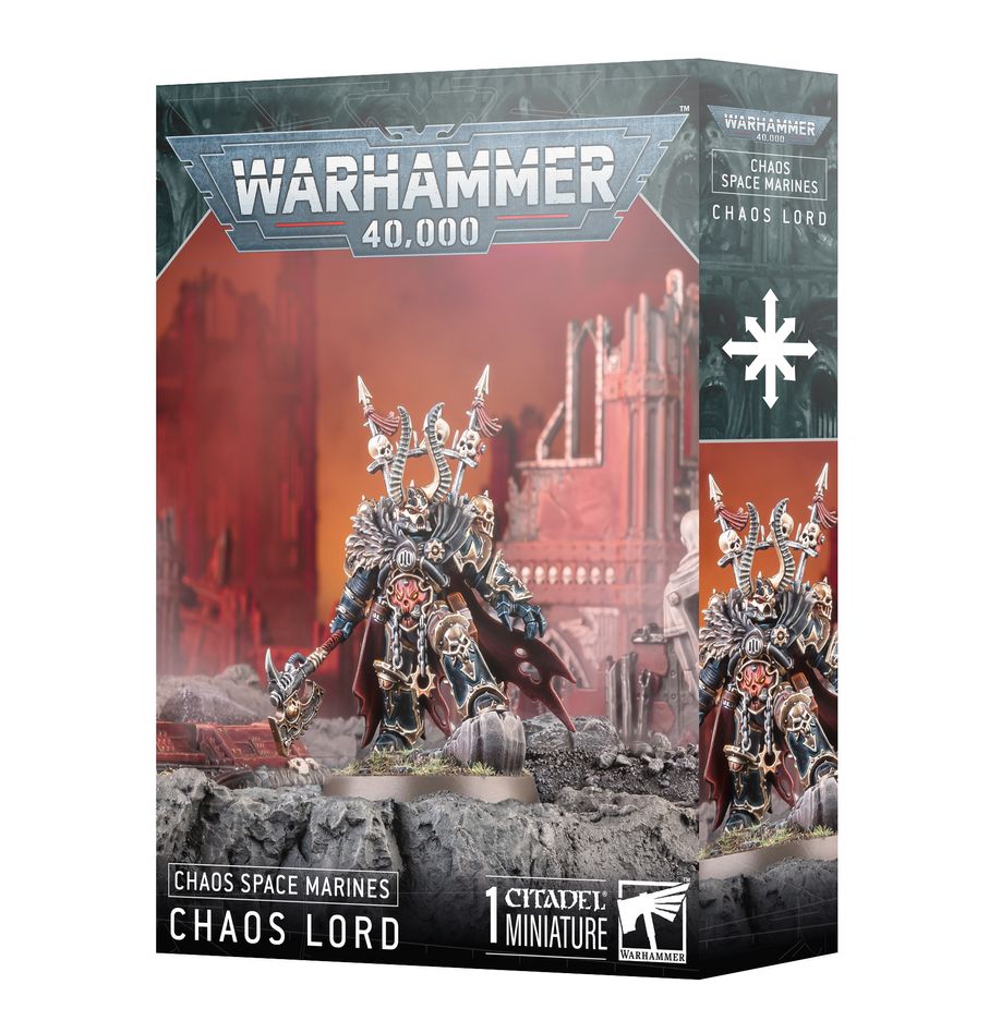 Chaos Space Marines: Chaos Lord | Gear Gaming Fayetteville