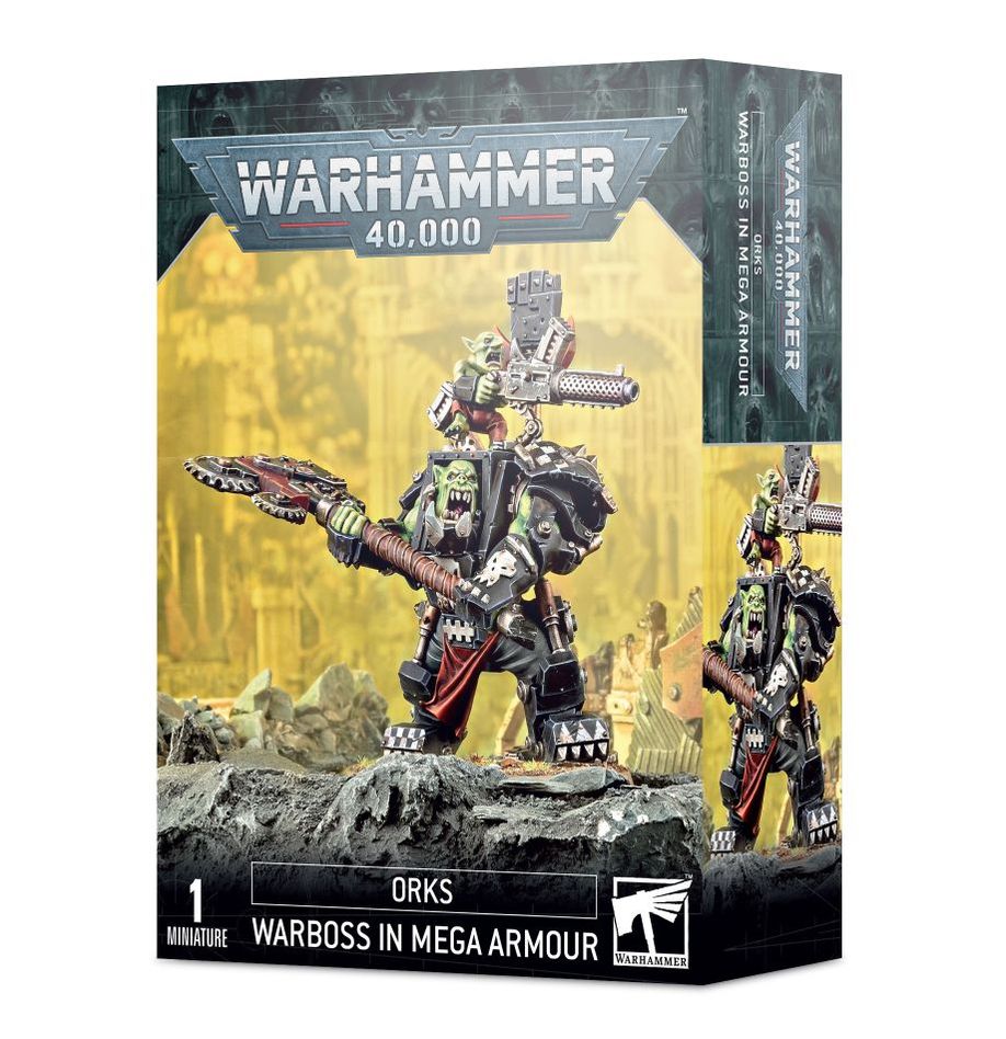 Warhammer 40k Orks Warboss in Mega Armour | Gear Gaming Fayetteville