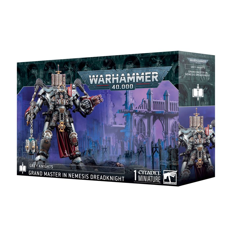 Grey Knights: Grand Master in Nemesis Dreadknight | Gear Gaming Fayetteville