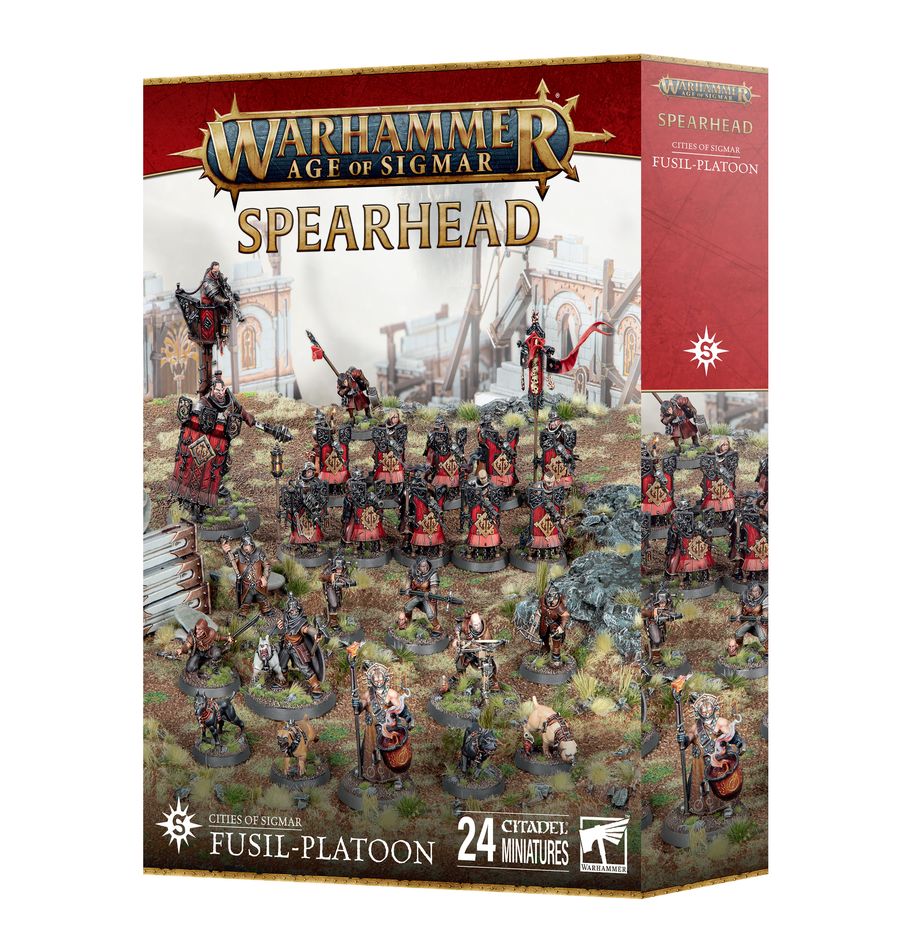 Warhammer: Age of SIgmar: Spearhead - Cities of Sigmar: Fusil-Platoon | Gear Gaming Fayetteville