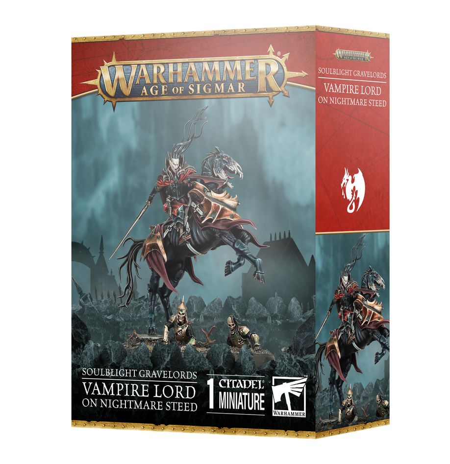 Warhammer: Age of Sigmar - Soulblight Gravelords: Vampire Lord on Nightmare Steed | Gear Gaming Fayetteville