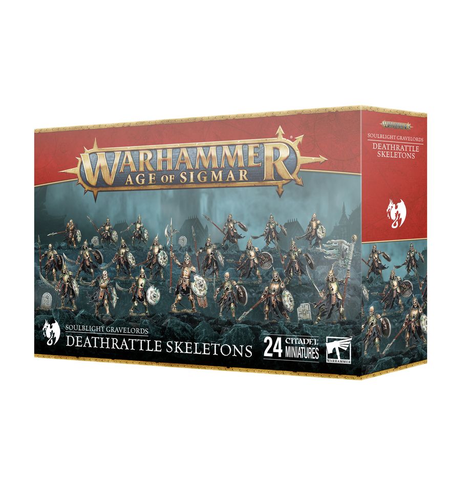 Warhammer: Age of Sigmar - Soulblight Gravelords: Deathrattle Skeletons | Gear Gaming Fayetteville