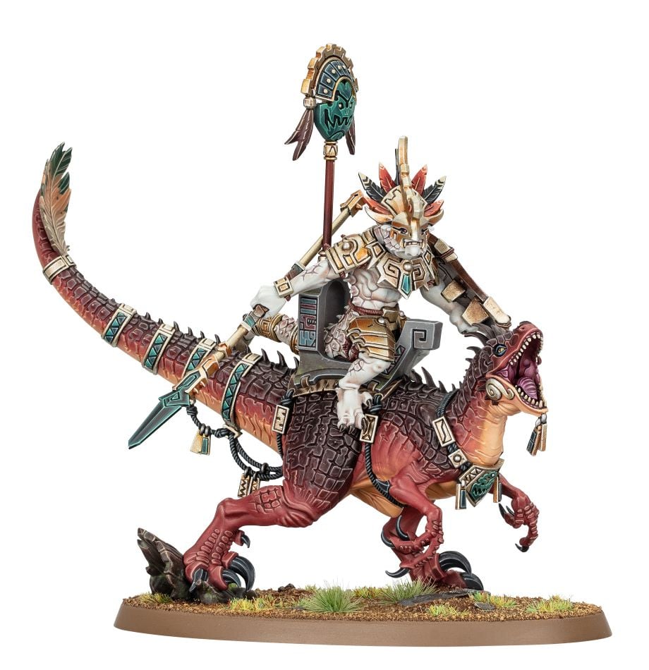 Warhammer - Age of Sigmar: Seraphon: Saurus Scar-Veteran On Aggradon | Gear Gaming Fayetteville