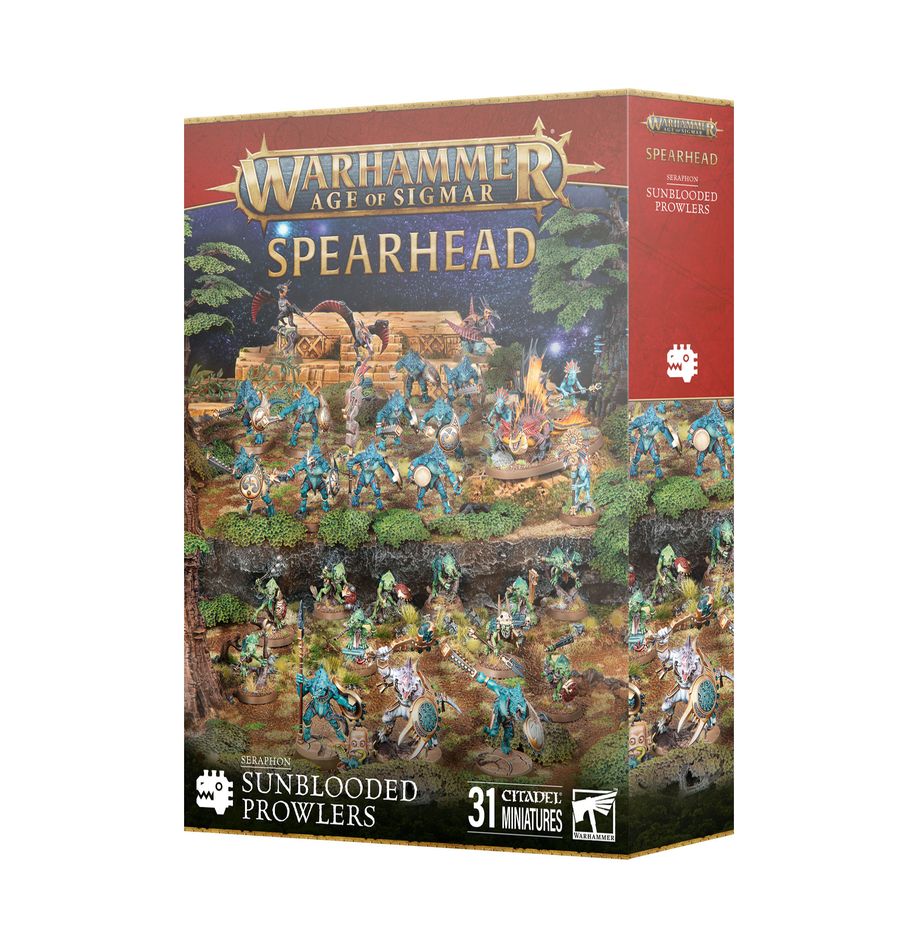 Warhammer: Age of SIgmar: Spearhead - Seraphon: Sunblood Prowlers | Gear Gaming Fayetteville