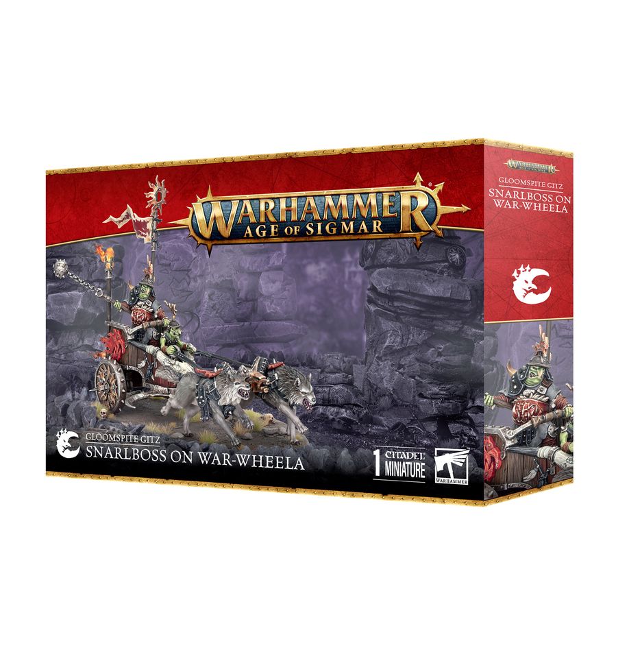 Warhammer: Age of Sigmar - Doomspite Gitz: Snarlboss on War-Wheela | Gear Gaming Fayetteville