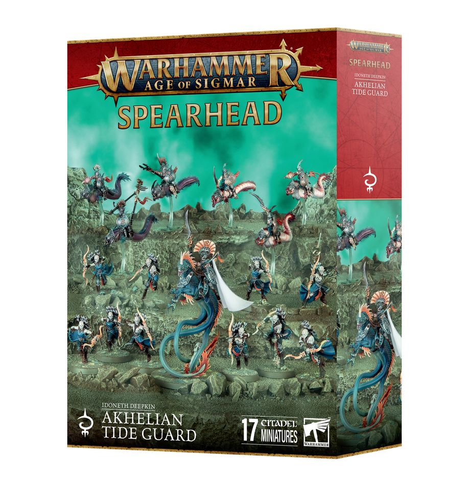 Warhammer: Age of SIgmar: Spearhead - Idoneth Deepkin: Akhelian Tide Guard | Gear Gaming Fayetteville