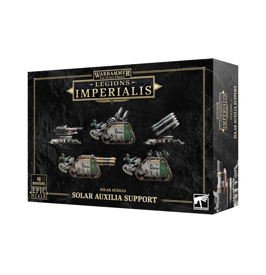 Legions Imperialis: Solar Auxilia Support | Gear Gaming Fayetteville