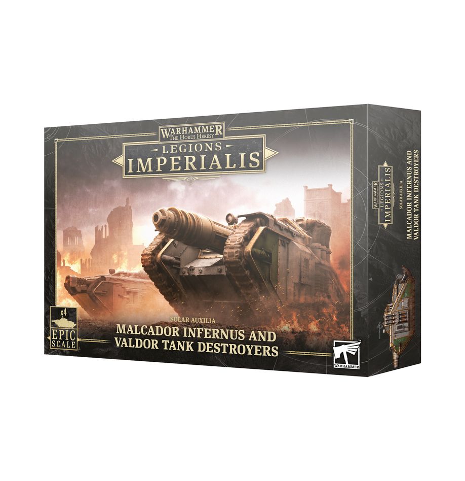 Legions Imperialis: Malcandor Infernus and Valdor Tank Destroyers | Gear Gaming Fayetteville