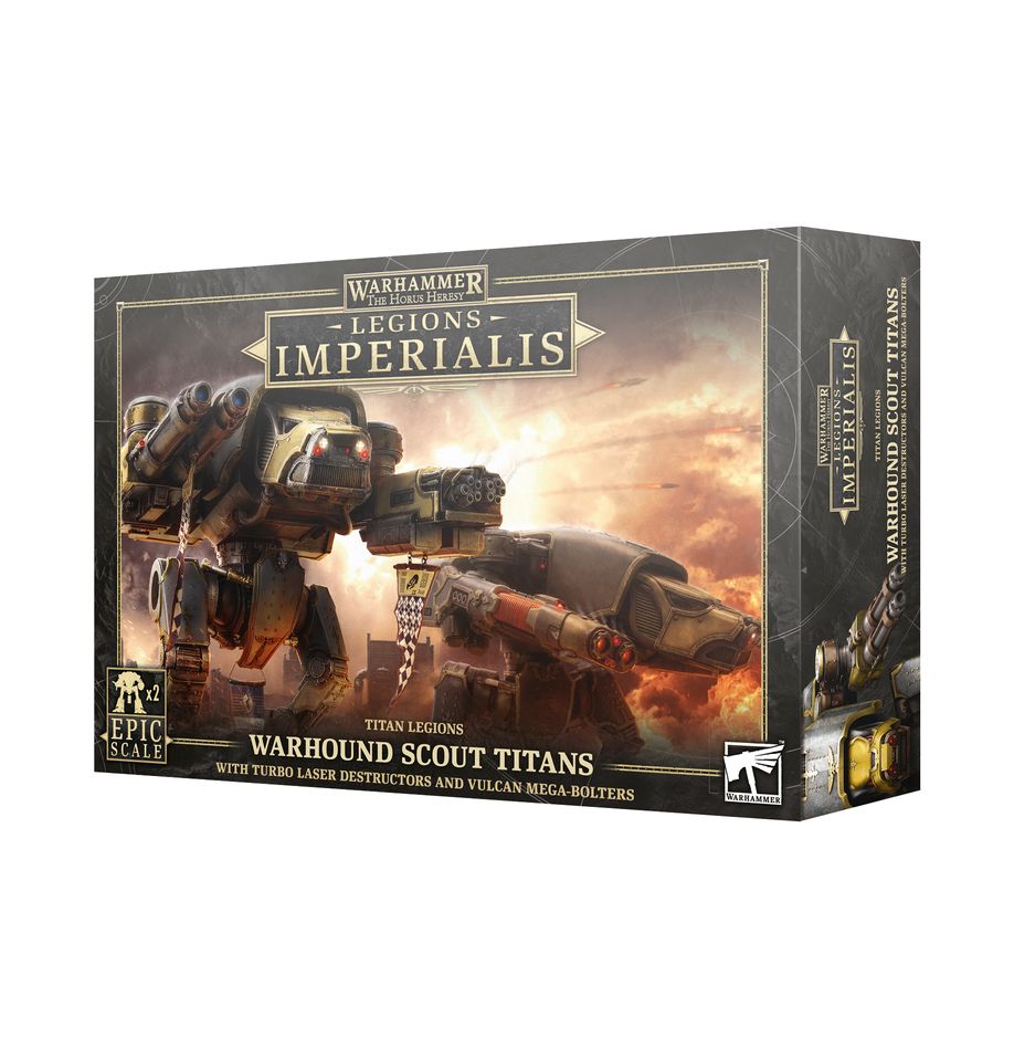 Legions Imperialis: Titan Legions Warhound Scout Titans | Gear Gaming Fayetteville