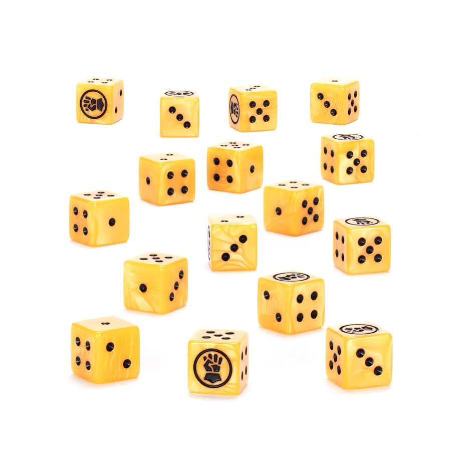 Imperial Fists Dice | Gear Gaming Fayetteville