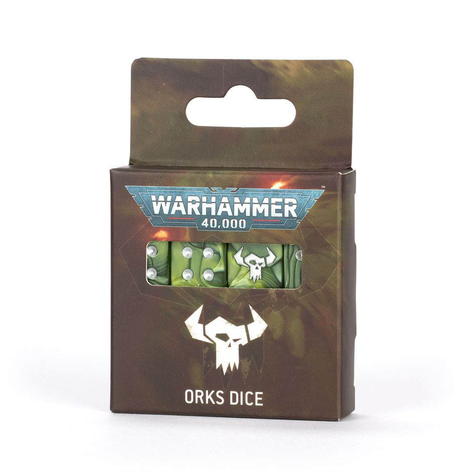 Orks Dice Set | Gear Gaming Fayetteville