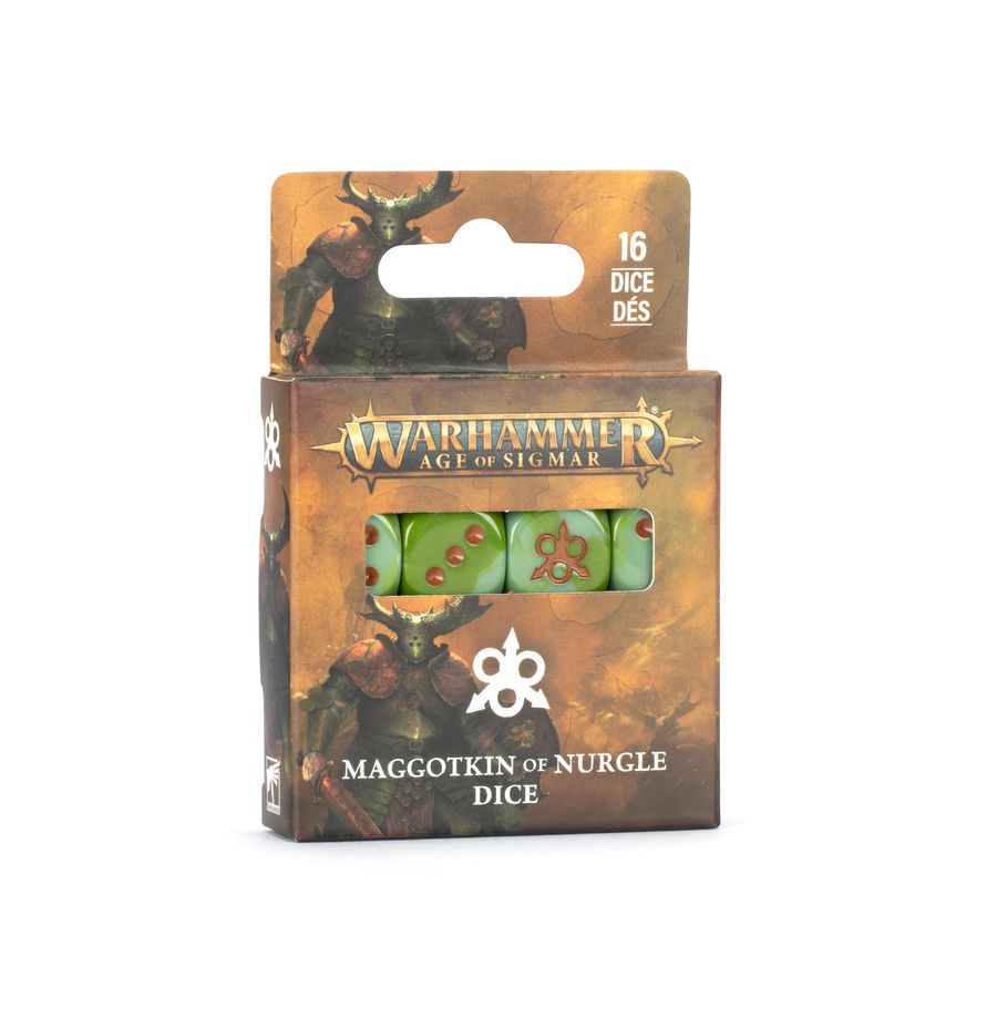 Maggotkin of Nurgle Dice Set | Gear Gaming Fayetteville