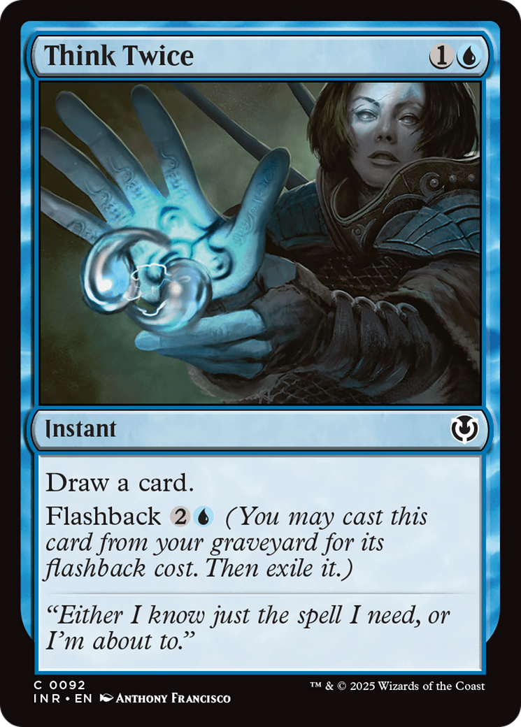 Think Twice [Innistrad Remastered] | Gear Gaming Fayetteville