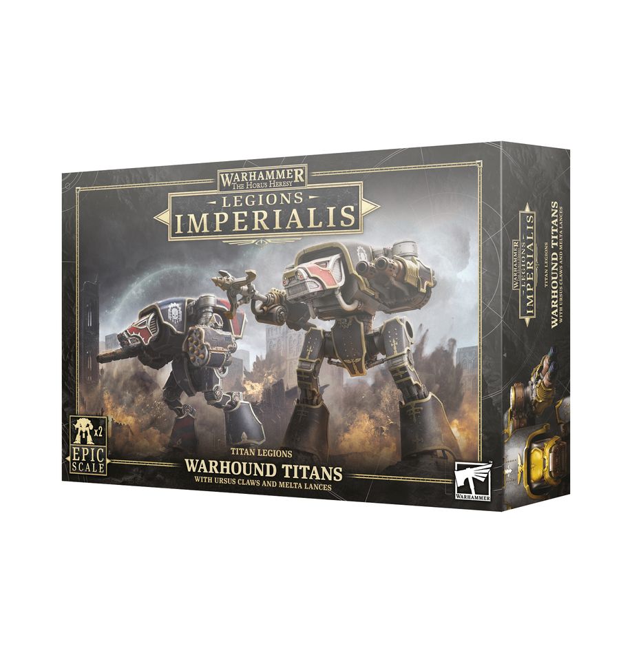 Legions Imperialis: Titan Legions Warhound Titans | Gear Gaming Fayetteville