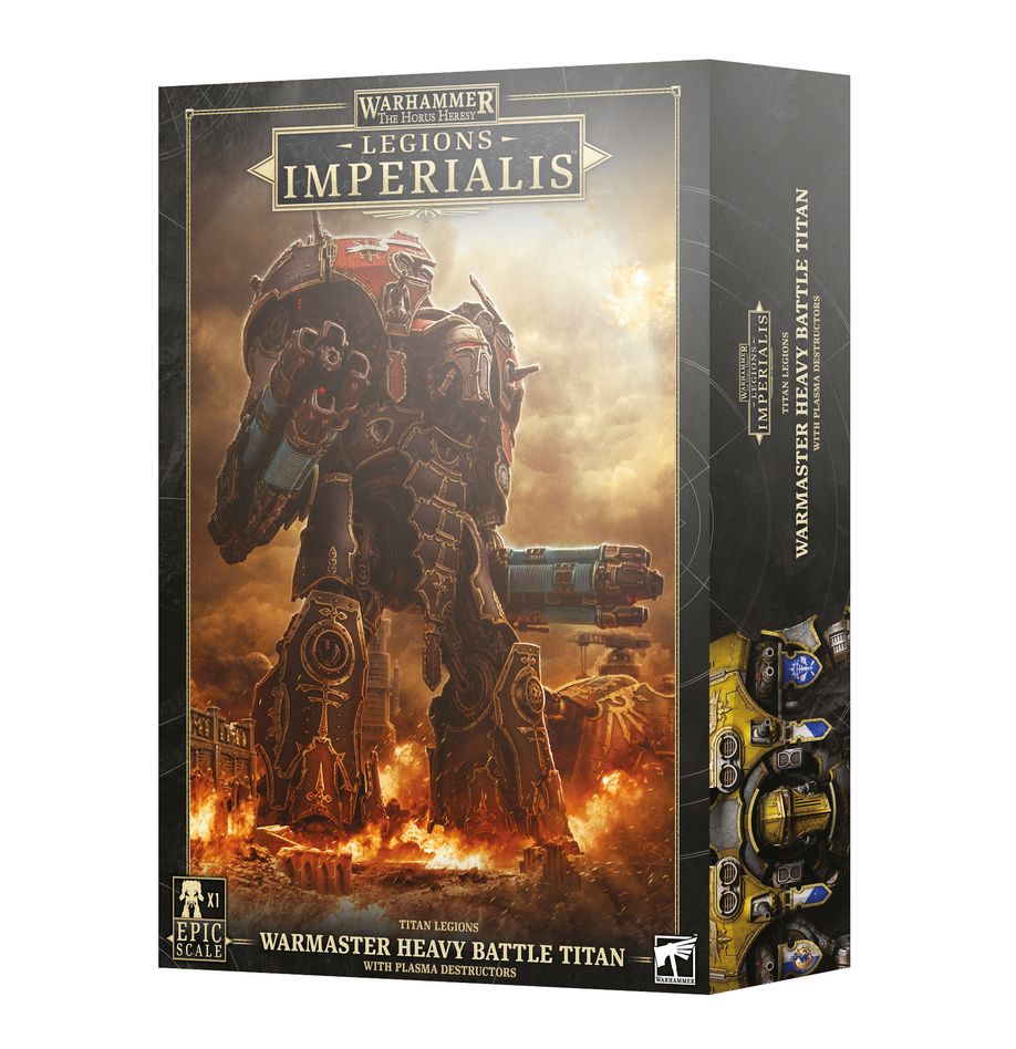 Legions Imperialis: Titans Legions Warmaster heavy Battle Titan With Plasma Destructors | Gear Gaming Fayetteville