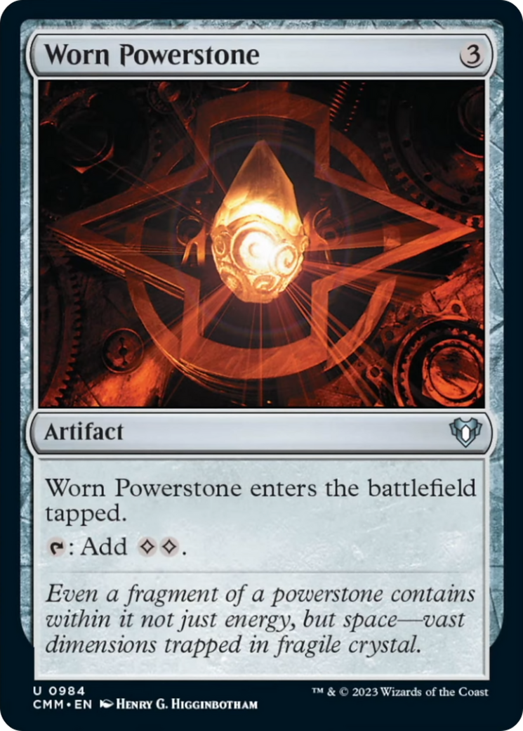 Worn Powerstone [Commander Masters] | Gear Gaming Fayetteville